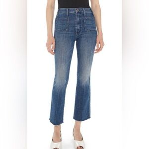 Mother Denim Jeans Hustler Patch Pocket